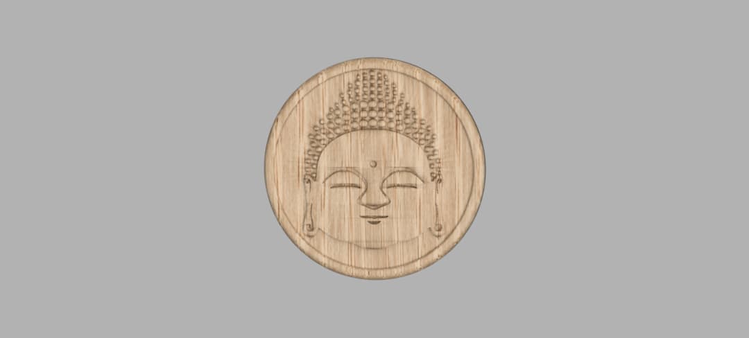 Inspiring Buddha Coaster